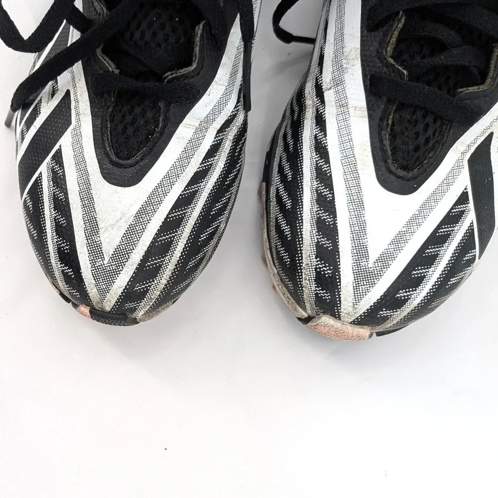 Adidas Freak Football Cleats Black White Youth Size 4.5